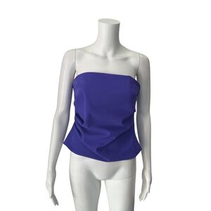 NWT $250 M2057 By Maria Pinto Violet Purple Ross Top Size Large
